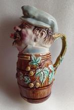 vintage wijnkruik Barbotine, Antiek en Kunst, Ophalen of Verzenden