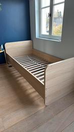 Bed met lattenbodem, Huis en Inrichting, Ophalen, Gebruikt, 90 cm, Eenpersoons