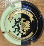 ShuimwijnTsjechië Capsule BOHEMIA SEKT crème/zwart/goud nr01, Verzamelen, Wijnen, Ophalen of Verzenden, Nieuw, Overige gebieden