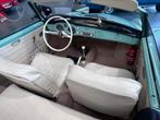 VW Karmann Ghia Cabrio - 1965 - zeer mooie staat !, Autos, Oldtimers & Ancêtres, Vert, Cuir, Propulsion arrière, Achat