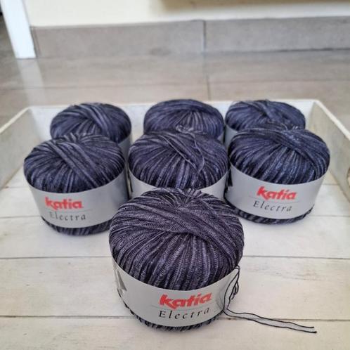 7 Bollen Katia Electra - Heel Chique Fantasiegaren/Lintgaren, Hobby en Vrije tijd, Breien en Haken, Nieuw, Breien, Wol of Garen