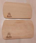 2 houten plankjes snijplankjes Leffe broodplank tapasplank, Huis en Inrichting, Nieuw, Ophalen of Verzenden