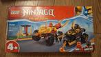 Lego Ninjago 4+ Kai and Ras's Car and Bike Battle 71789, Enlèvement, Comme neuf, Ensemble complet, Lego