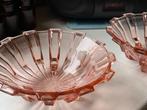 roze pers glas, Ophalen