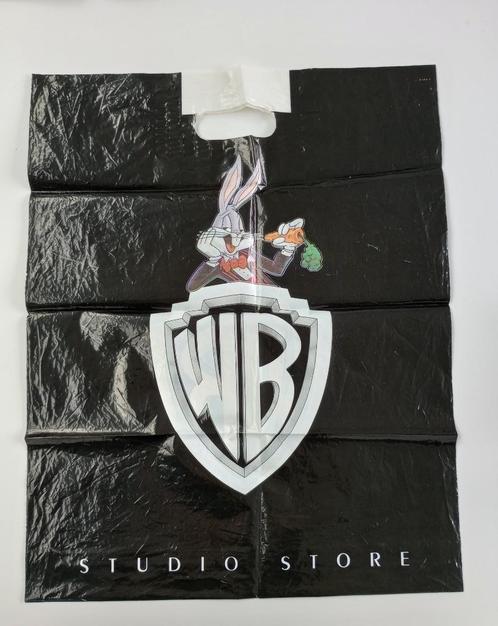 Warner Bros plastic zak Bugs Bunny, Verzamelen, Film en Tv, Gebruikt, Tv, Gebruiksvoorwerp, Ophalen of Verzenden