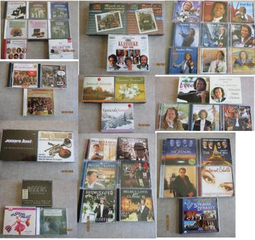 Selectie CD's, beroemde uitvoerders, alle muziekgenres beschikbaar voor biedingen