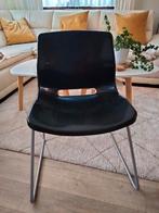 Chaise de bureau noire Ikea, Gebruikt, Ophalen