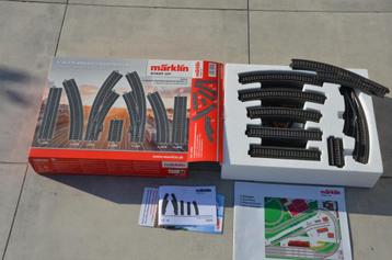 Märklin 24904 coffret,aiguillage,rail pour voie C + plans, Envoi, Comme neuf, Märklin