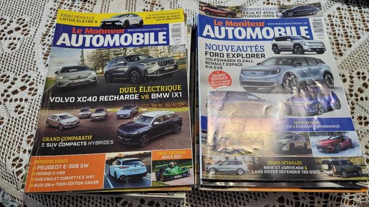 lot de 16 Moniteur de l'automobile(voir détail)+ 4 autres, Boeken, Auto's | Folders en Tijdschriften, Zo goed als nieuw, Overige merken