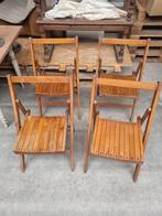 Vintage klapstoelen, Tuin en Terras, Ophalen, Zo goed als nieuw