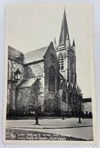 Oude postkaart 1950 Ronse Kerk St Hermes Gevel zijdelings, Verzamelen, Ophalen of Verzenden, 1940 tot 1960, Ongelopen, Oost-Vlaanderen