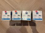 4 toners HP CB436A (HP 36A) HP M1120MFP/M1522MFP/P1505, Enlèvement ou Envoi, Neuf, Toner, HP ORIGINAL