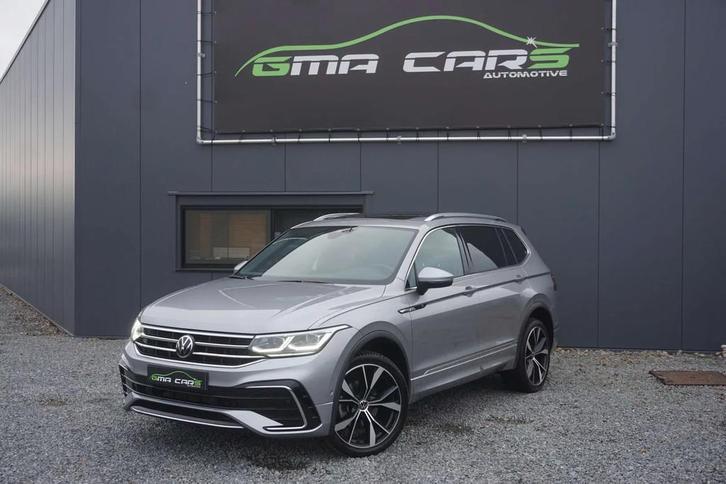 Volkswagen Tiguan Allspace 2.0 TDI DSG R-Line-7 Zit-Navi-Cam, Auto's, Volkswagen, Bedrijf, Te koop, Tiguan, ABS, Achteruitrijcamera