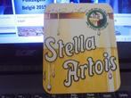 stella artois jaar van het bier 1986, Verzamelen, Biermerken, Viltje(s), Gebruikt, Stella Artois, Ophalen of Verzenden