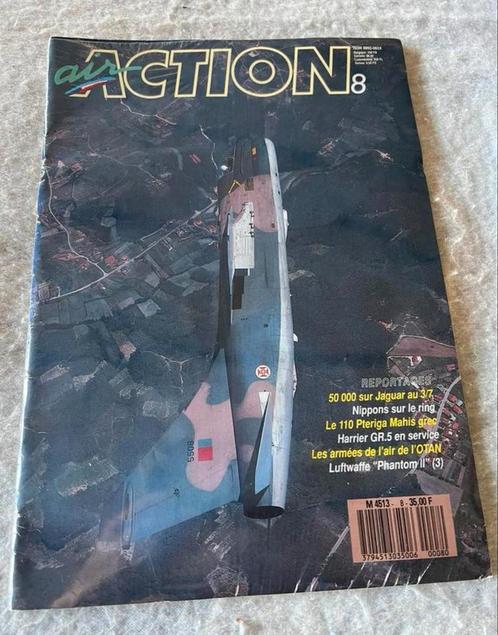Air Action Magazine 8 - Vintage 1990 vliegtuig tijdschrift, Verzamelen, Luchtvaart en Vliegtuigspotten, Nieuw, Boek of Tijdschrift