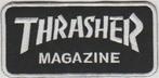 Thrasher Magazine stoffen opstrijk patch embleem #4, Envoi, Neuf