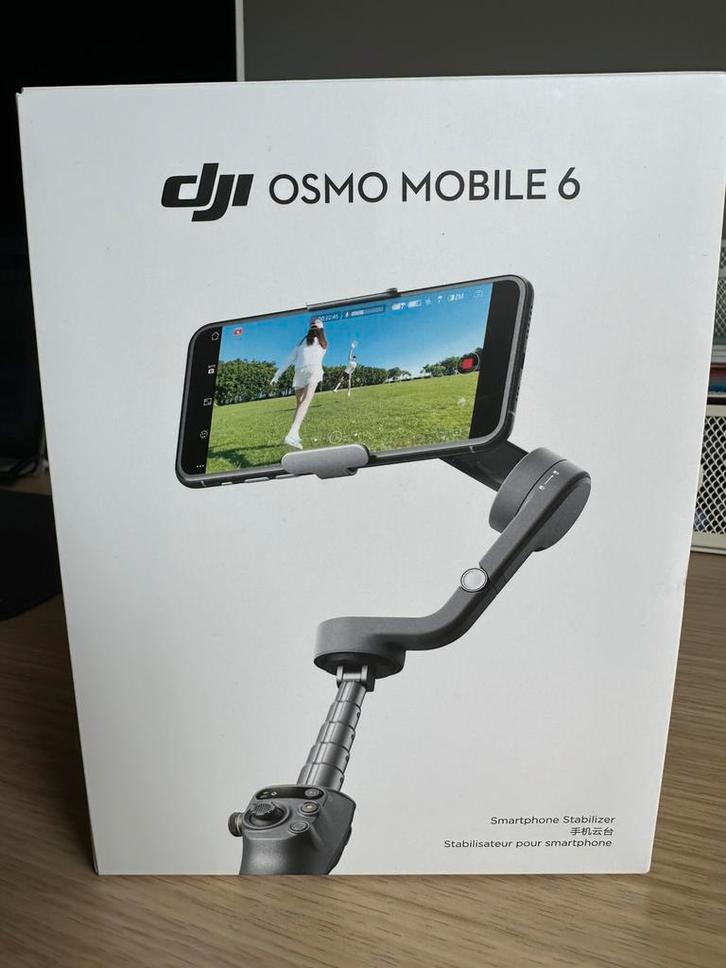 DJI Osmo Mobile 6, Audio, Tv en Foto, Fotografie | Statieven en Balhoofden, Zo goed als nieuw, Balhoofd, Minder dan 150 cm, Met balhoofd