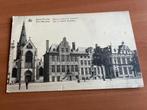 Postkaart Sint-Niklaas -Kerk + Handelsrechtbank -1927, Envoi, 1920 à 1940, Affranchie, Flandre Orientale
