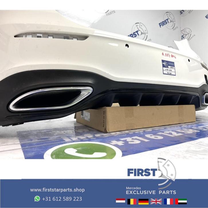 W177 AMG ACHTERBUMPER WIT COMPLEET Mercedes A Klasse 2018-20, Autos : Pièces & Accessoires, Carrosserie & Tôlerie, Pare-chocs