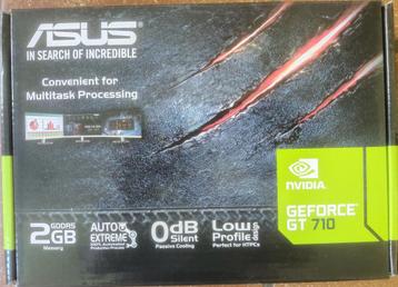 Contrôleur vidéo Asus Geforce GT710, Neuf, Enlèvement ou Envoi, DisplayPort, PCI