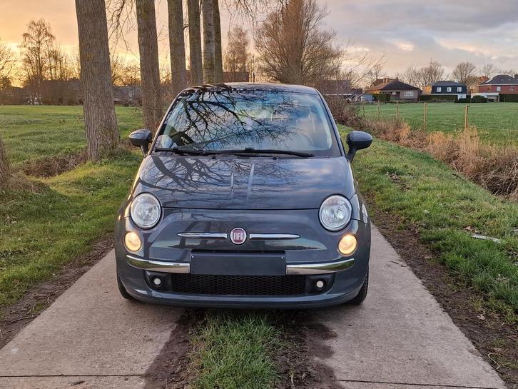 Fiat 500 1.2 Benzine 96000Km Gekeurd Voor Verkoop, Autos, Fiat, Particulier, ABS, Air conditionné, Alarme, Bluetooth, Verrouillage central