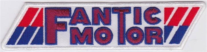 Fantic Motor stoffen opstrijk patch embleem, Motoren, Accessoires | Overige, Nieuw, Verzenden