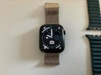Apple watch serie 7 - 45mm, Handtassen en Accessoires, Smartwatches, Ophalen, Gebruikt, Zwart, IOS