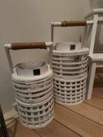 Twee windlichten riviera maison, Huis en Inrichting, Ophalen, Zo goed als nieuw
