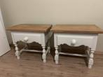 2 eiken nachtkastjes, Huis en Inrichting, Ophalen of Verzenden, Zo goed als nieuw