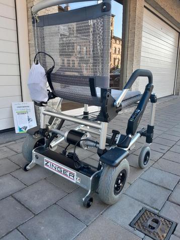 Chaise roulante électrique Zinger mobility scooter pmr nieuw