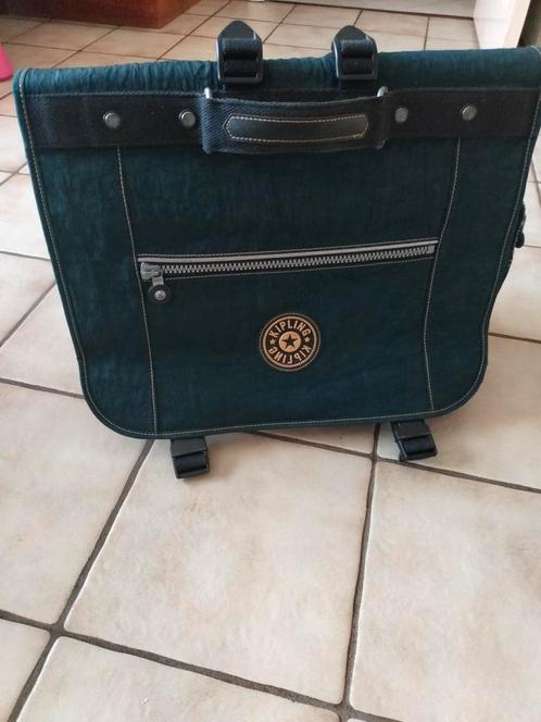 Kipling boekentas., Handtassen en Accessoires, Tassen | Schooltassen, Gebruikt, Aktetas of Boekentas, Blauw, Ophalen of Verzenden