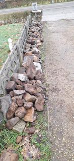 Vijverstenen of tuinstenen, Ophalen