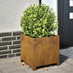 Plantenbak 40x40x40 cm cortenstaal, Verzenden, Minder dan 60 cm, Vierkant, Nieuw