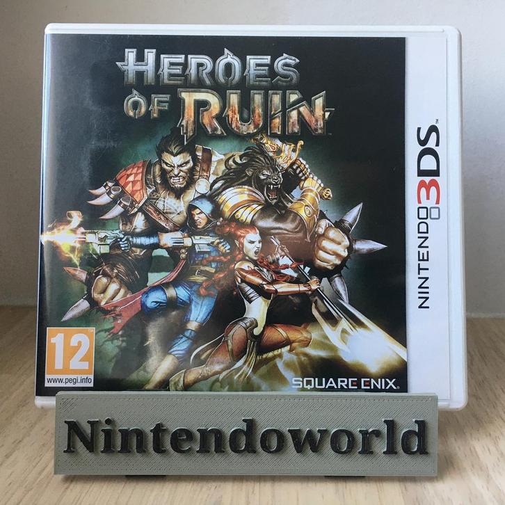 Heroes Of Ruin (3DS), Games en Spelcomputers, Games | Nintendo 2DS en 3DS, Zo goed als nieuw, Platform, Online, Ophalen