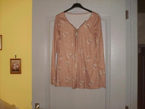 a vendre tee shirt dame, Kleding | Dames, T-shirts, Nieuw, Maat 42/44 (L), Roze, Lange mouw, Ophalen of Verzenden