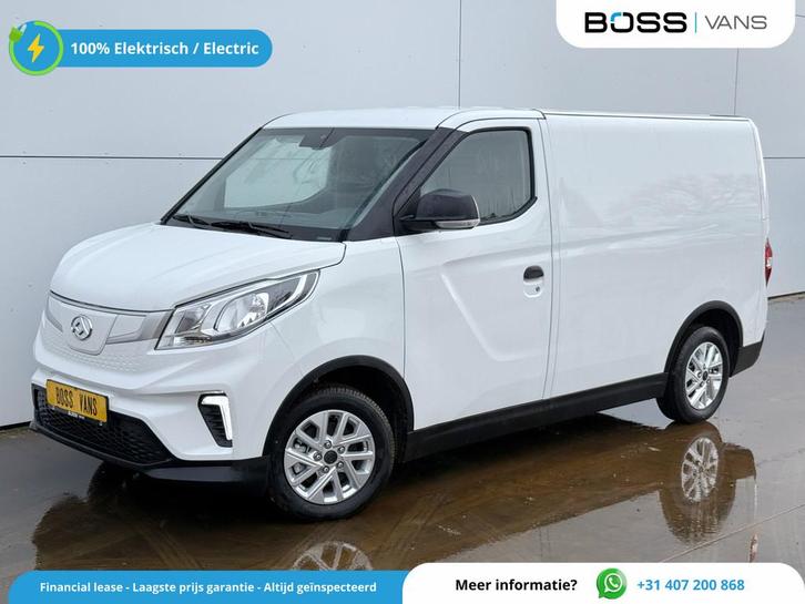Maxus EDELIVER 3 122PK ALL-IN PRIJS L1 SWB Elektrisch 50kWh, Auto's, Bestelwagens en Lichte vracht, Bedrijf, Te koop, ABS, Achteruitrijcamera