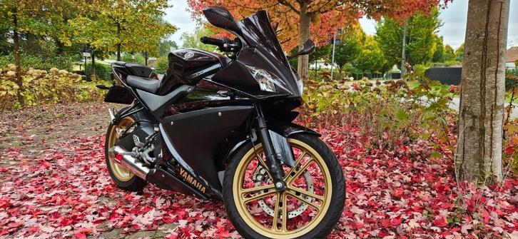 Yamaha YZF-R125 Black/Gold Edition, Motoren, Motoren | Yamaha, Particulier, Super Sport, 11 kW of minder, 1 cilinder, Minimaal motorrijbewijs A1