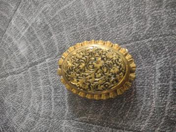 Antieke broche verguld AF Paris depose beschikbaar voor biedingen