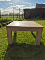 Salontafelke 42cm hoog 70cm op 70cm, Jardin & Terrasse, Tables de jardin, Comme neuf, Bois, Enlèvement ou Envoi, Carré