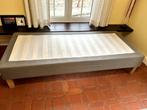 Cadre de lit Espevar 90x200cm comme neuf, Maison & Meubles, Comme neuf, Beige, 90 cm, Bois