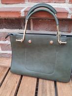 Schoenen en bijpassende handtas, Handtassen en Accessoires, Ophalen, Nieuw, Groen, Handtas