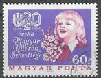 Hongarije 1966 - Yvert 1831 - De Jonge Pioniers  (ST), Verzenden, Gestempeld