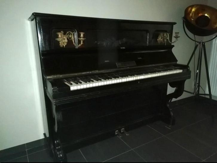 Prachtige antieke piano, Musique & Instruments, Pianos, Piano, Enlèvement