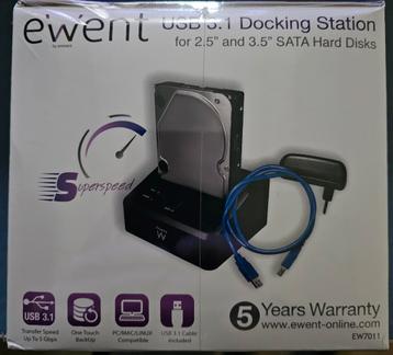 Ewent EW7011 R2

Dokingstation voor 2,5" en 3,5" SATA-harde  beschikbaar voor biedingen