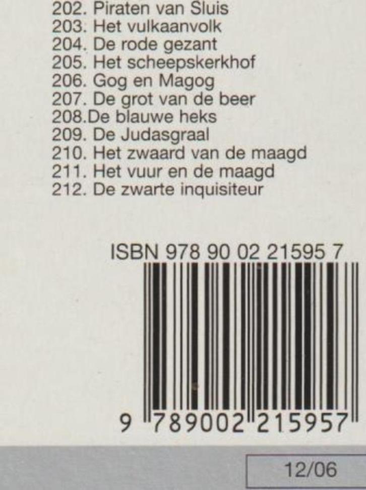 de rode ridder 203 De vulkaangod (misdruk ) het vulkaanvolk, Boeken, Stripverhalen, Zo goed als nieuw, Eén stripboek, Ophalen of Verzenden