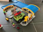 Playmobil tankstation en garage, Kinderen en Baby's, Speelgoed | Playmobil, Ophalen, Zo goed als nieuw, Complete set