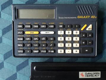 Vintage rekentoestel Texas Instruments Galaxy 40x, prima sta disponible aux enchères