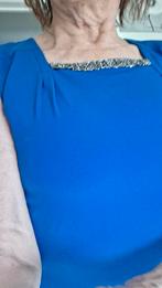 Kleed tor onder de knie, Kleding | Dames, Jurken, Maat 38/40 (M), Blauw, Ophalen of Verzenden, Onder de knie