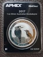 1oz .999 zilver kookaburra 2017, Postzegels en Munten, Munten | Oceanië, Ophalen of Verzenden, Zilver