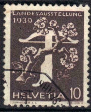 Zwitserland 1939 - Yvert 338 - Nationale tentoonstellin (ST) beschikbaar voor biedingen